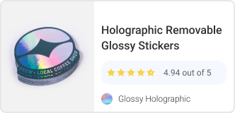 Permanent Holographic Permanent Glossy